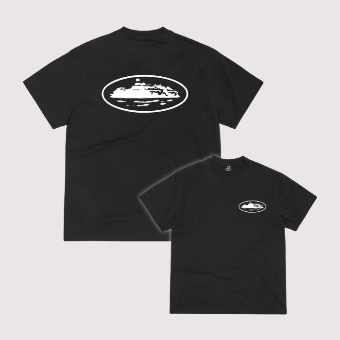 Corteiz Og Island Tee Black