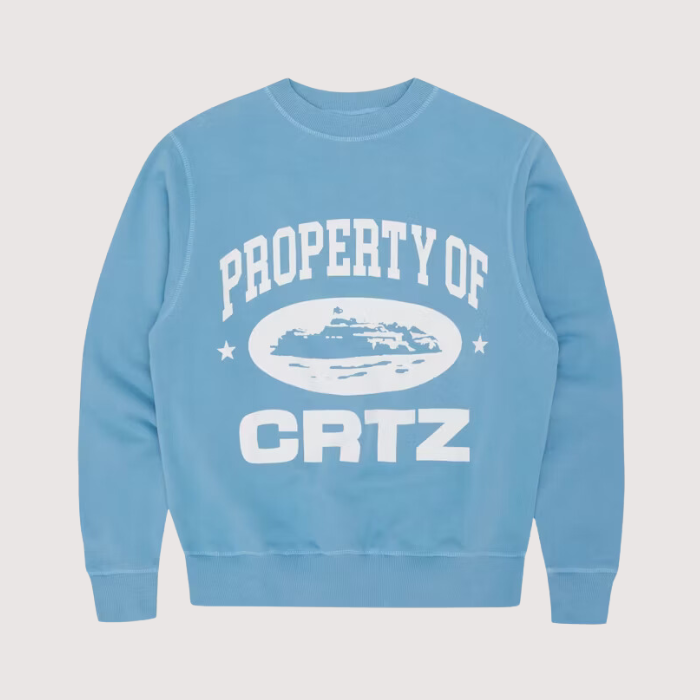 Corteiz P.O.C Sweatshirt Baby Blue