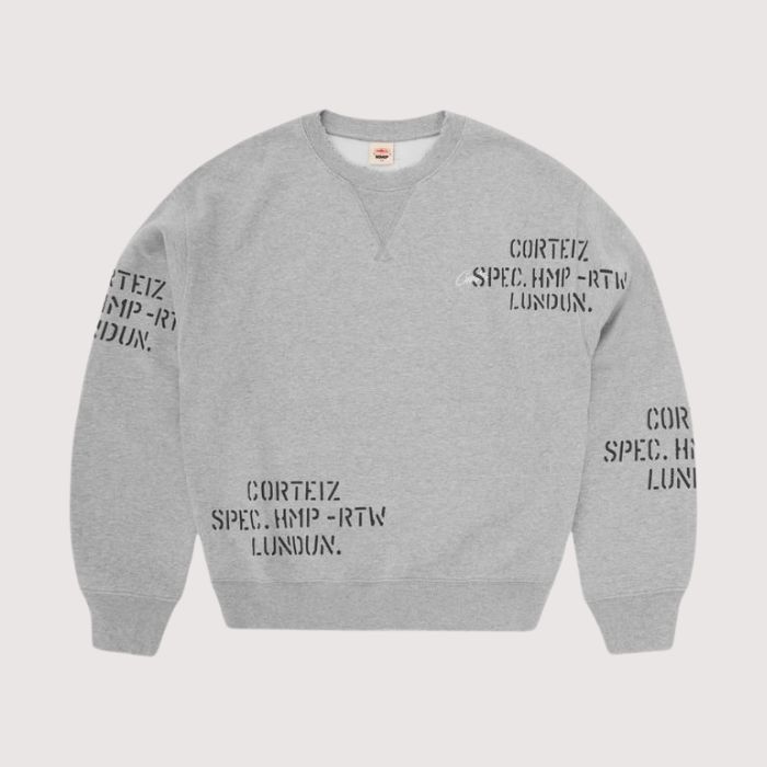 HMP Stencil Crewneck Light Heather