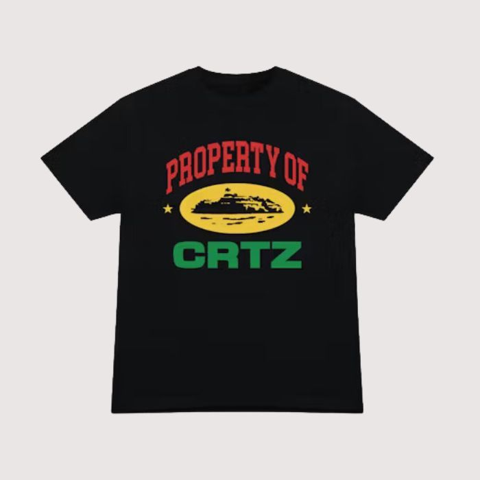 Corteiz Property Of Crtz Carni T-shirt Black