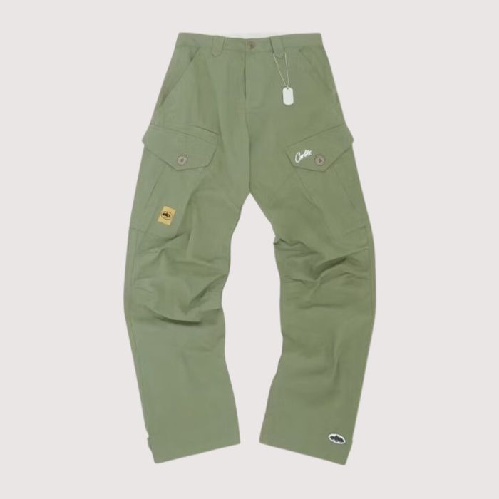 Corteiz Storm Cargo Pants Khaki