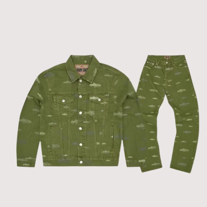 Alcatraz Corteiz Tracksuit Khaki