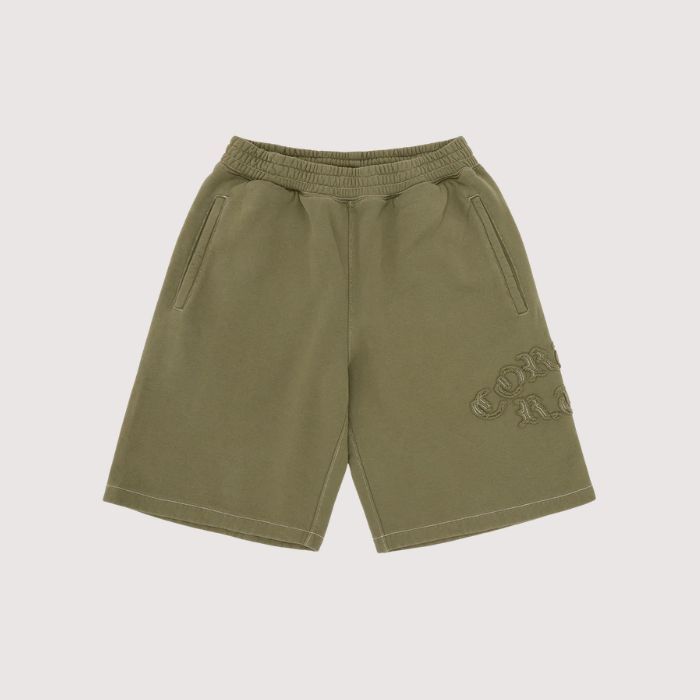 Corteiz Diplomatic Sweatshort Olive
