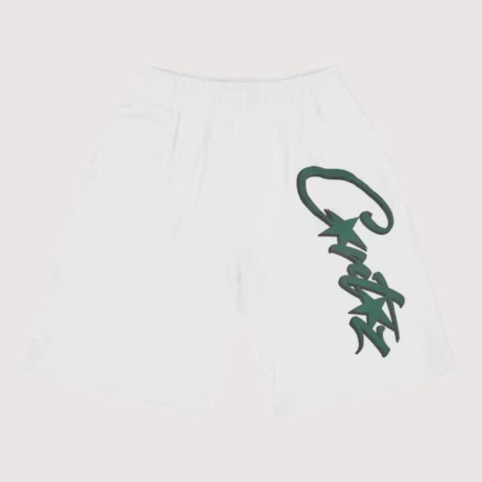 Corteiz Allstarz Shorts White/Green