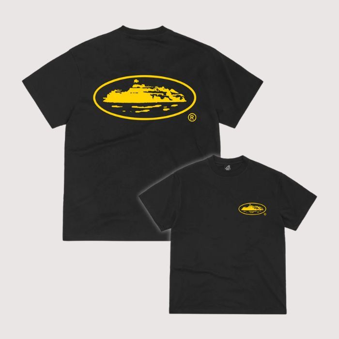Og Island? Tee Black/Yellow