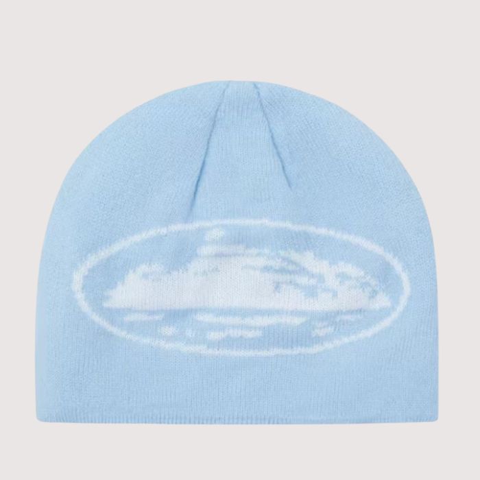 Corteiz Alcatraz Skully Baby Blue
