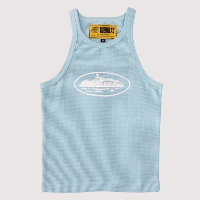 Corteiz Women’s Alcatraz Tank Top Baby Blue