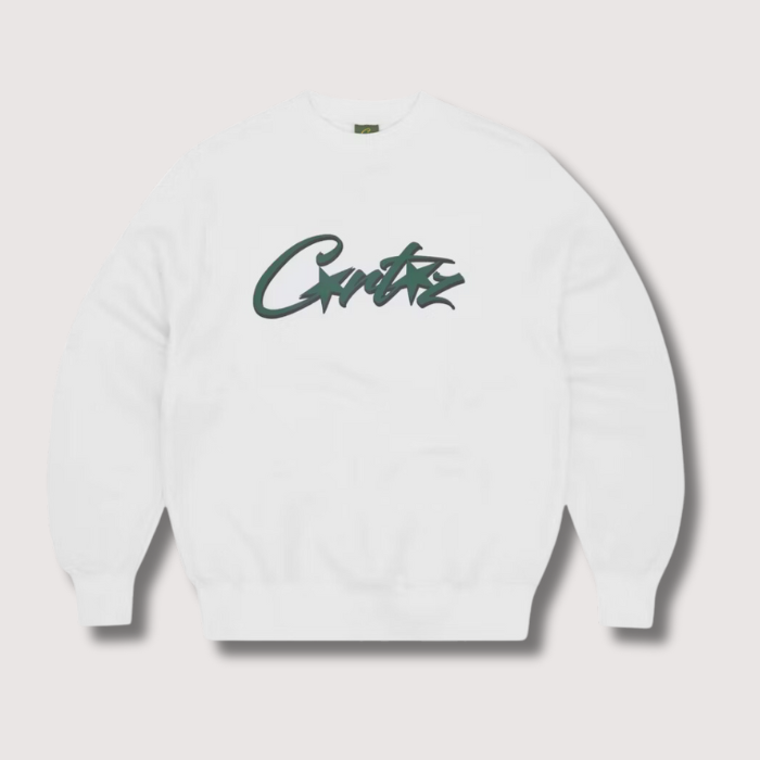 Corteiz Allstarz Sweatshirt White/Green