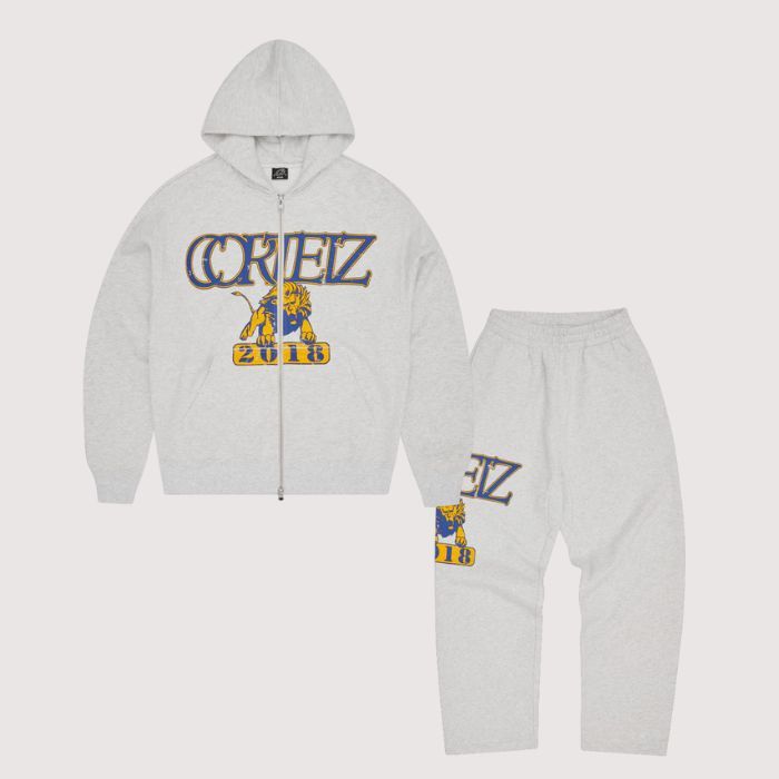 Cortiez Lion Open Hem Tracksiut Light Heather