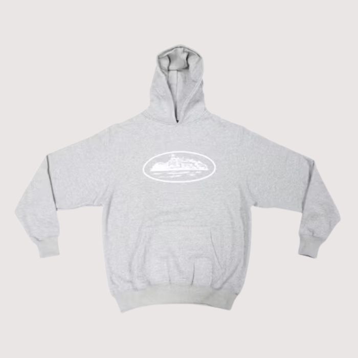 Corteiz Og Alcatraz Hoodie Grey