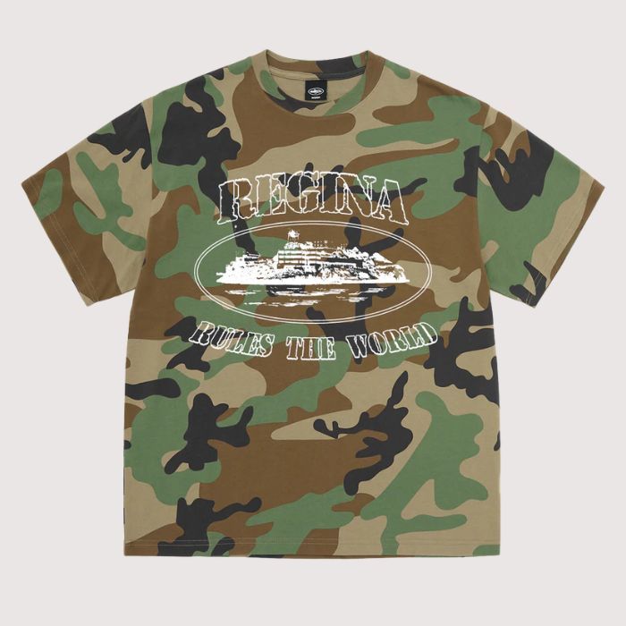 Corteiz Gabriel Moses Og Alcatraz Tee Camo