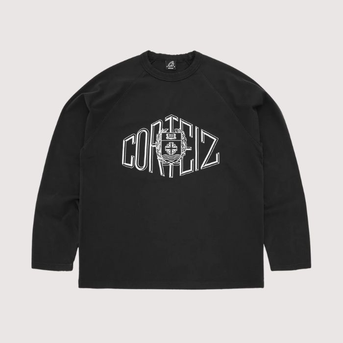 Corteiz Sophomore Raglan LS Black