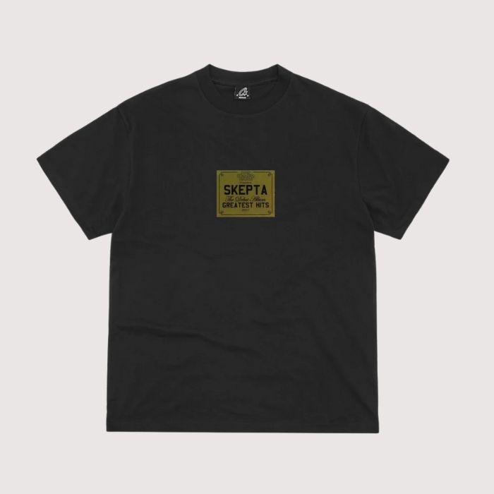 Corteiz Greatest Hits Tee Black
