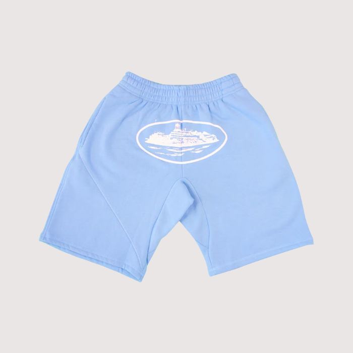 Corteiz Alcatraz Shorts Baby Blue