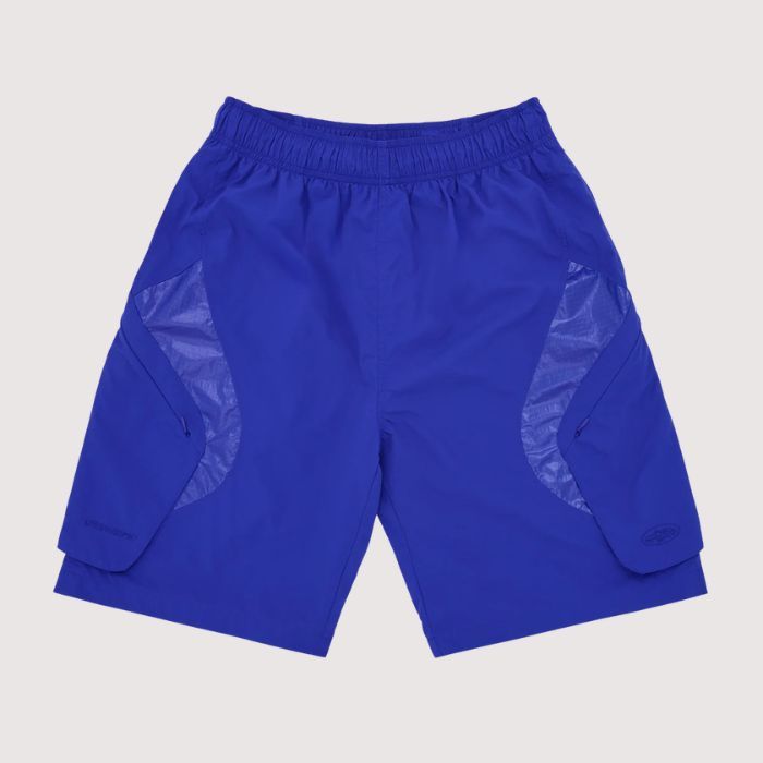 Corteiz Litework Quattro Short Royal Blue