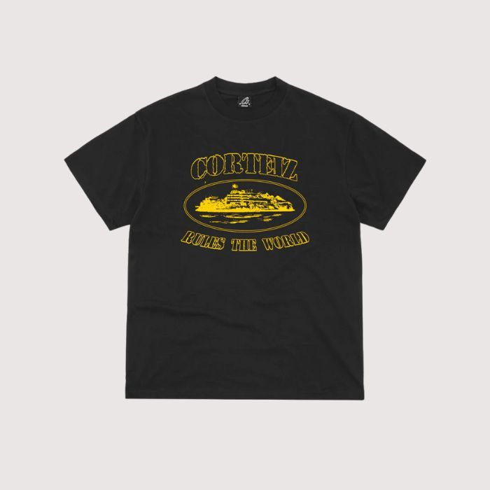 Og Alcatraz Tee Black/Yellow