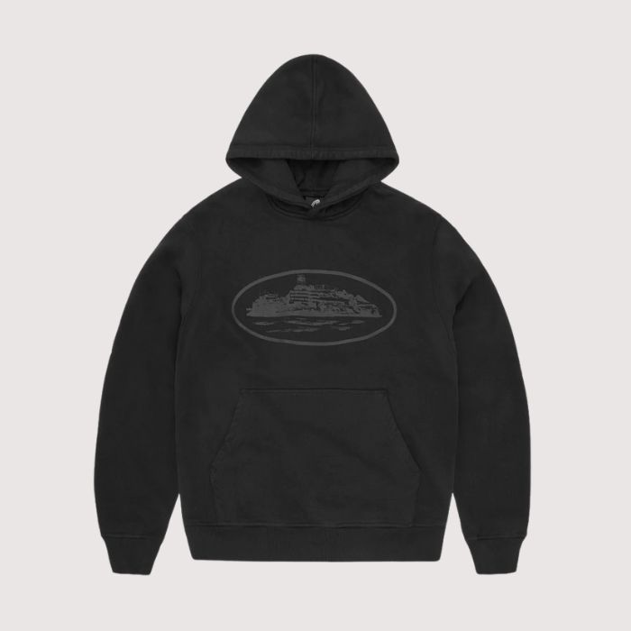 Alcatraz Hoodie 2025 Black / Black