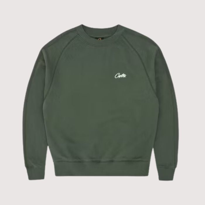 Corteiz HMP V2 Sweatshirt Forest Green
